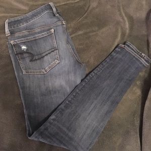 AE Super Stretch Tipped Jeans